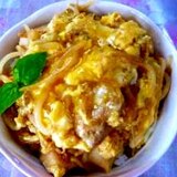 もやしで★親子丼